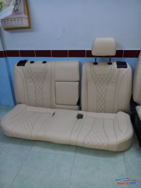 Bọc nệm xe Chevrolet Cruze 2016 bọc da nhân tạo kèm bọc trần & đèn led soi