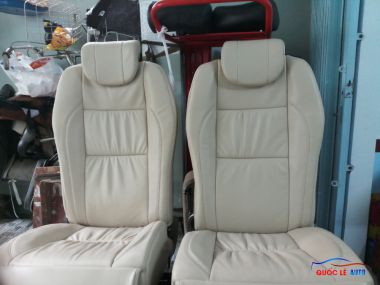 Bọc ghế da xe Mercedes bọc áo da Anh Quốc