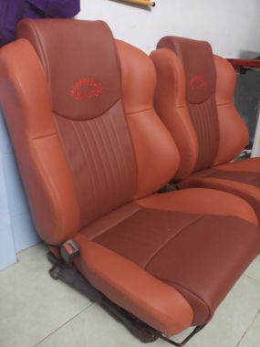 Bọc Ghế Da Xe Honda Accord 92 Độ Ghế Da Anh Quốc Nâu Bò