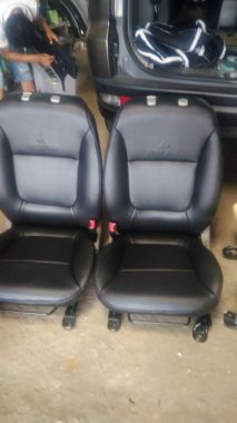 Bọc ghế da xe pajero spot simili giả da | Nhập khẩu từ Malaysia