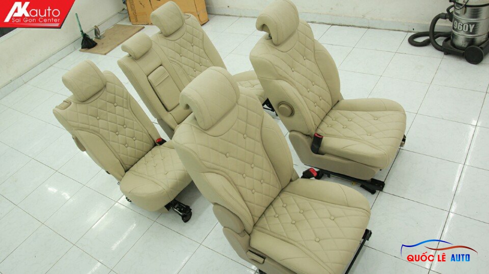 Bọc Nệm Da Cao Cấp Xe Captiva