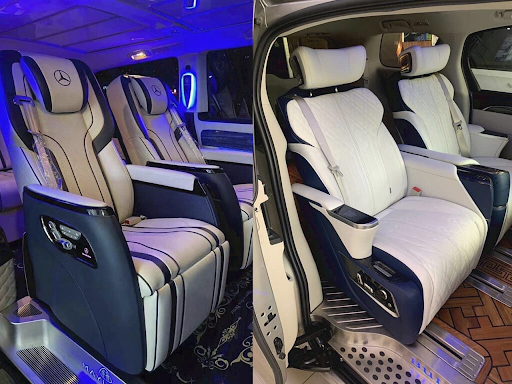 Độ ghế Limousine tạo n&ecirc;n sự kh&aacute;c biệt rất r&otilde; r&agrave;ng