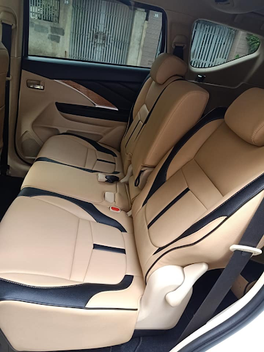 mẫu ghế da xe Xpander m&agrave;u be